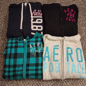Bundle of 4 Aeropostale Hoodies